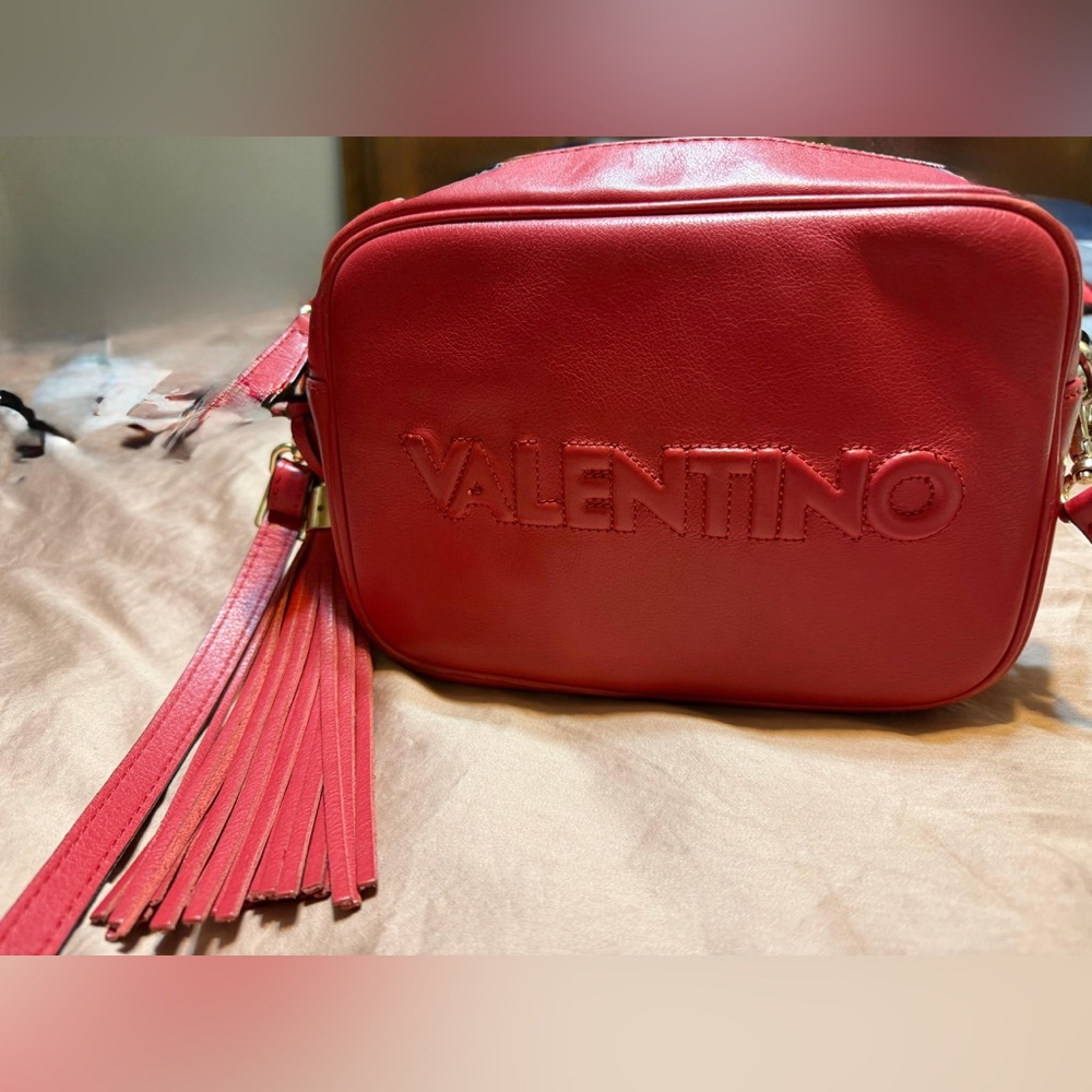 Valentino Bold Red Crossbody Bag